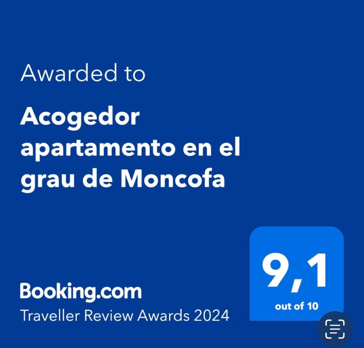 Acogedor Apartamento En El Grau De Moncofa Con Wifi 外观 照片